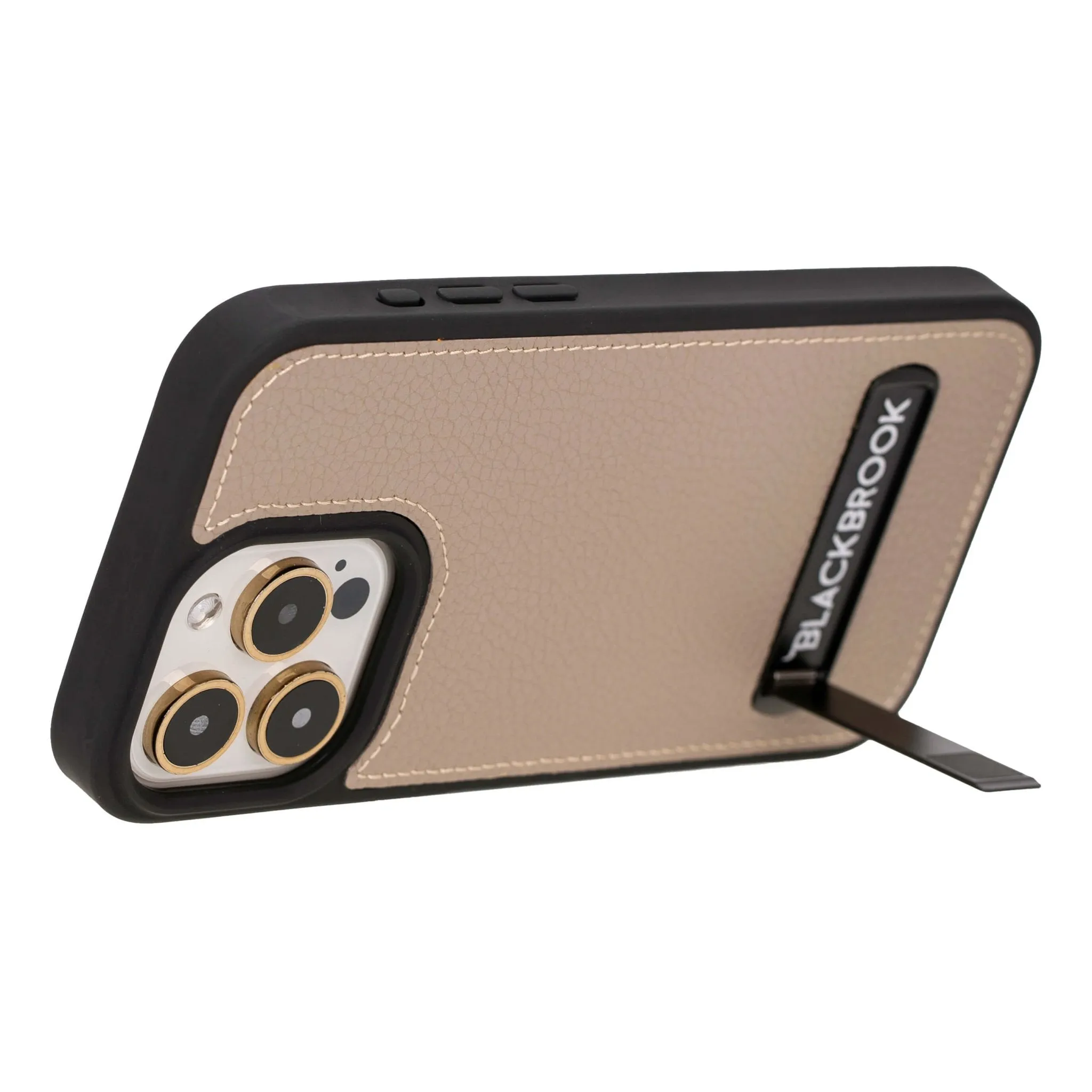 Reed iPhone 15 Pro Max Snap-On with Stand Case, Grey