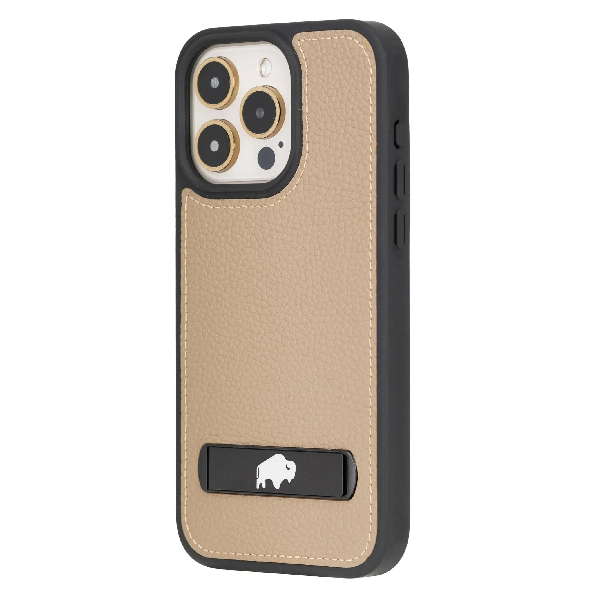 Reed iPhone 15 Pro Max Snap-On with Stand Case, Grey