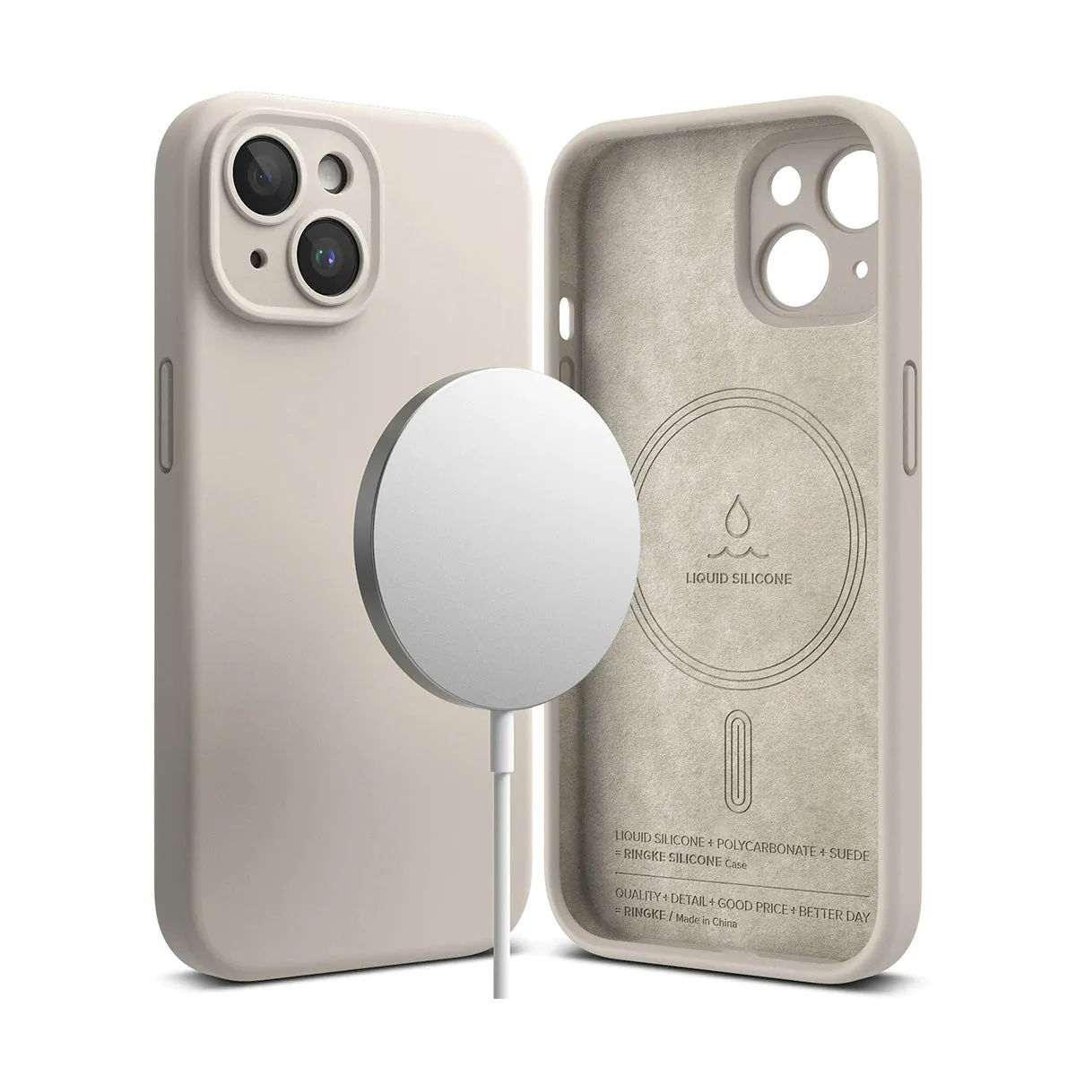 Ringke Silicone Magnetic Case for iPhone 15 Series