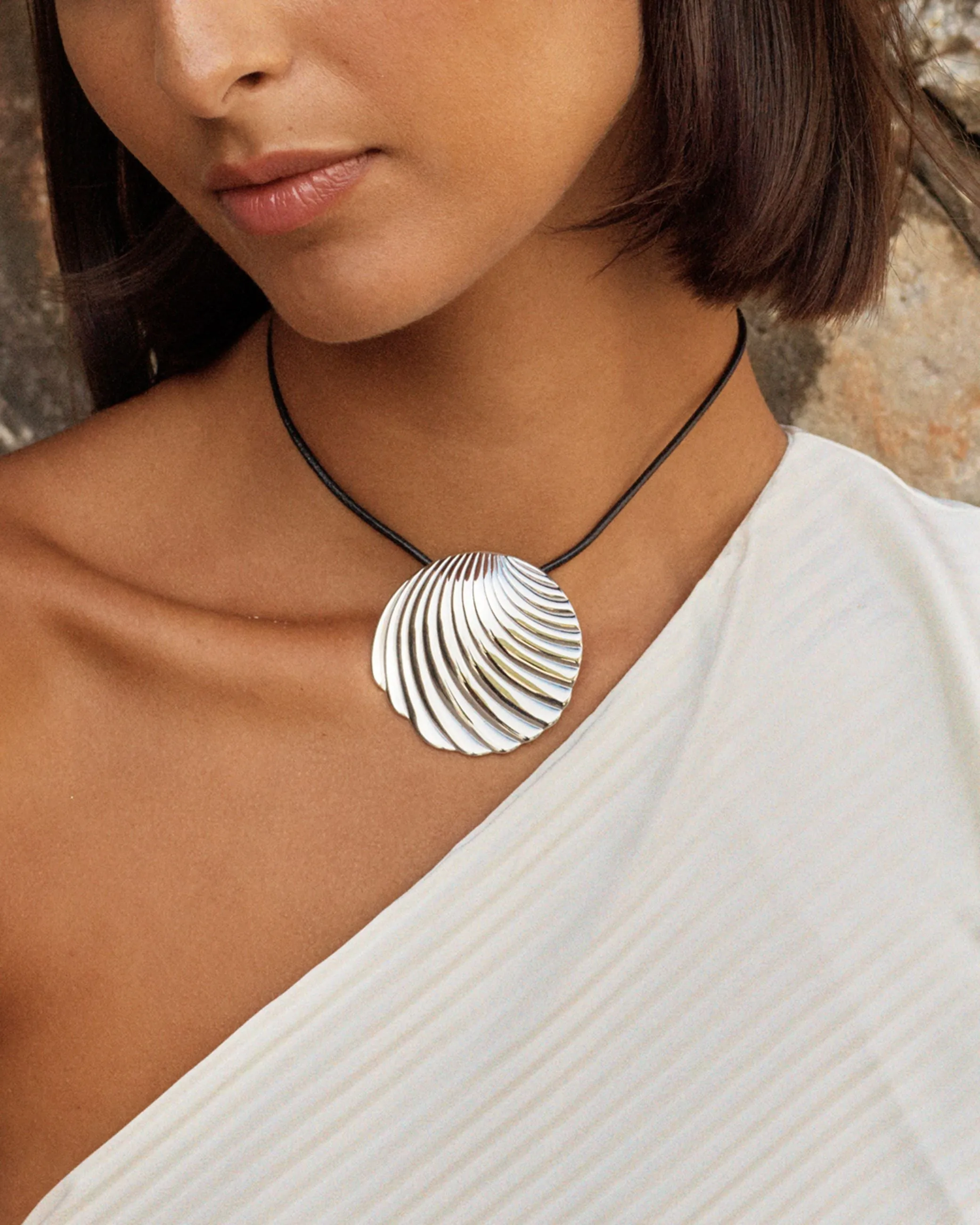 Shelli Necklace L Steel
