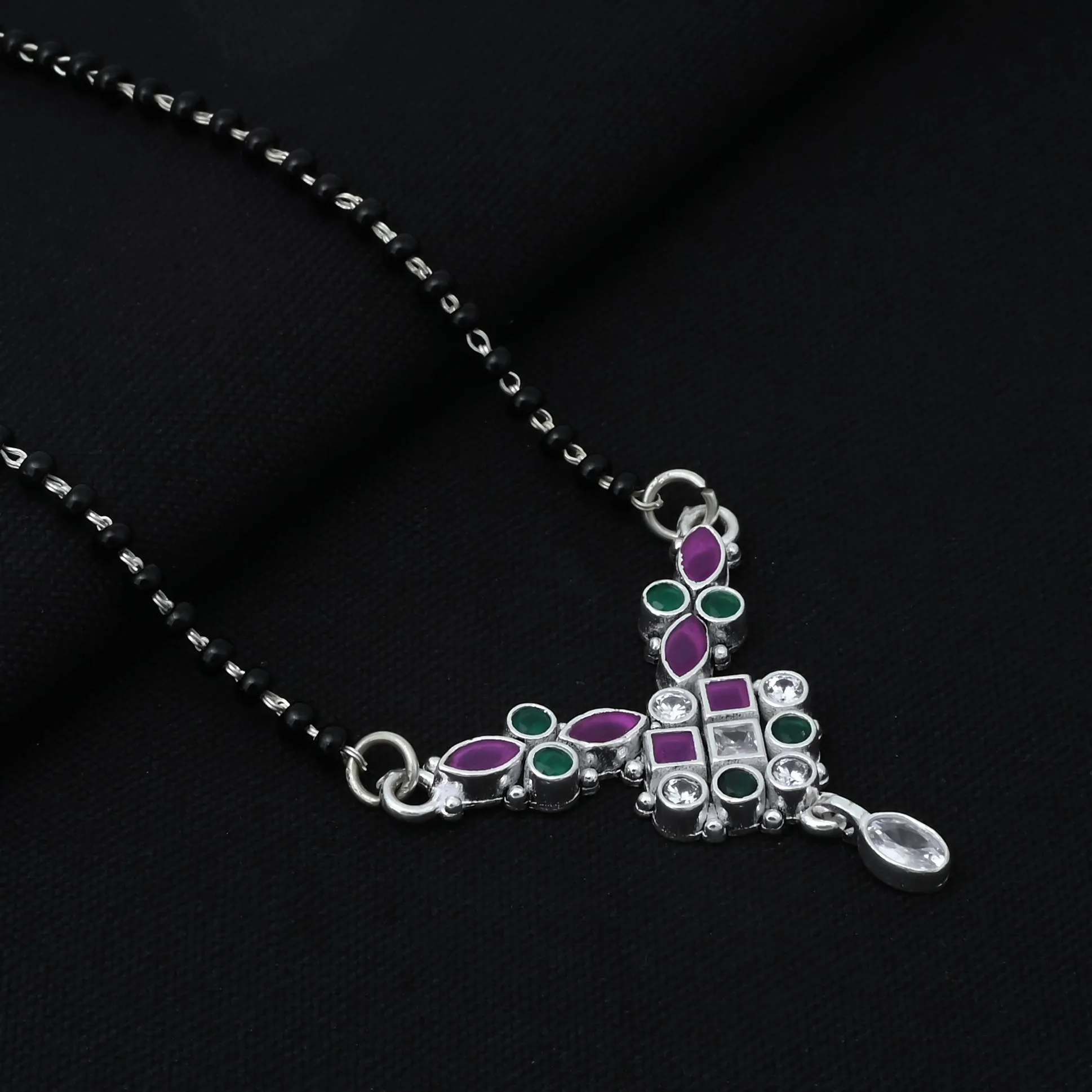 Silver Beautiful "Classic Charm" Mangalsutra for Women