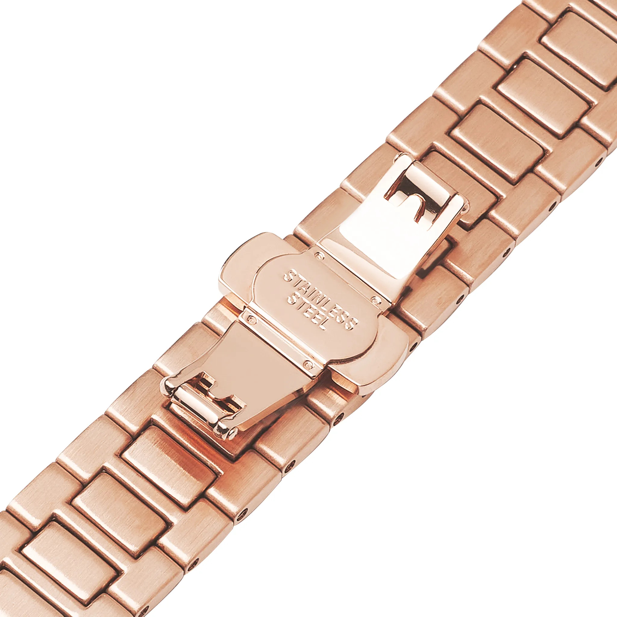 SKX007 Watch Bracelet: Nautilus Rose Gold Finish