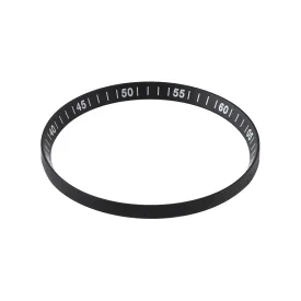 SKX007/SRPD Chapter Ring: Numerals Style Black Finish