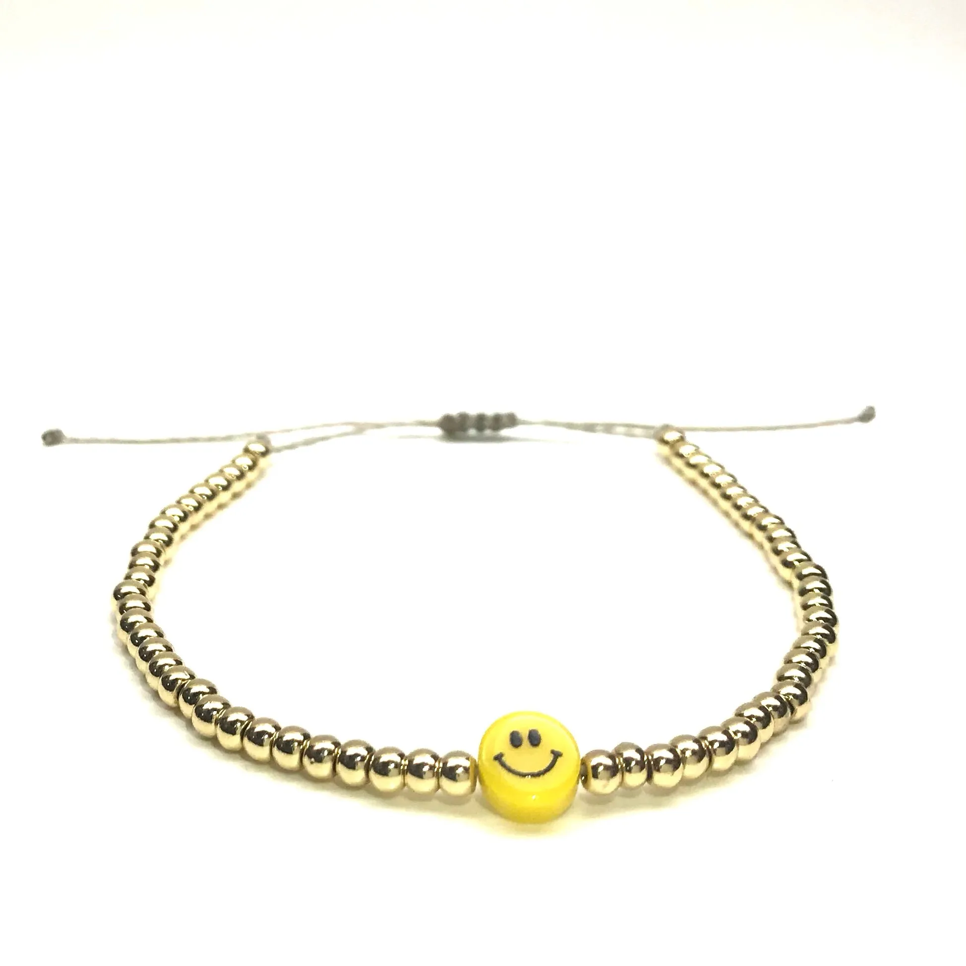 SMILEY FACE ADJUSTABLE BRACELET