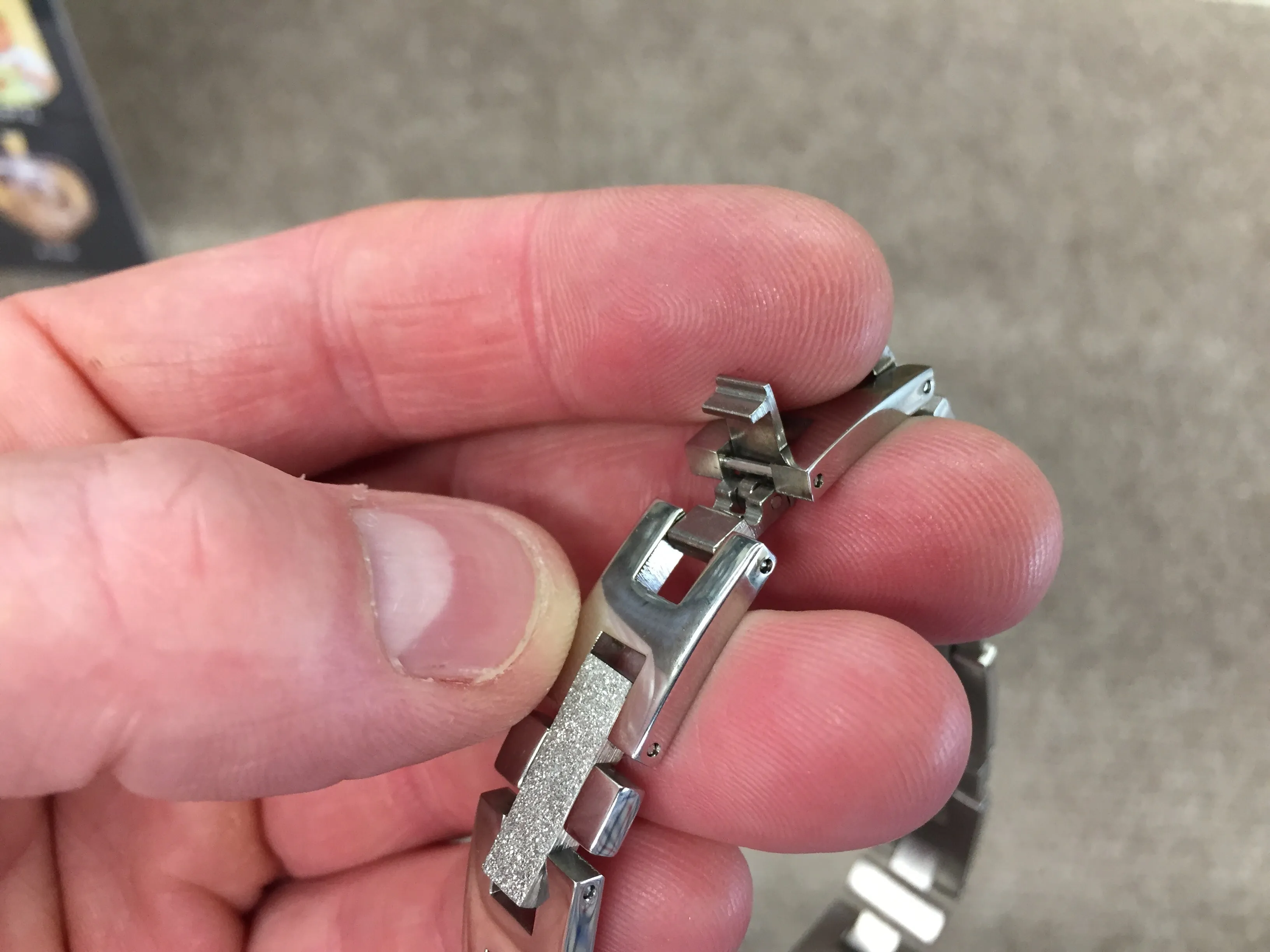 Stainless Steel Polished And Brushed Finish Bracelet