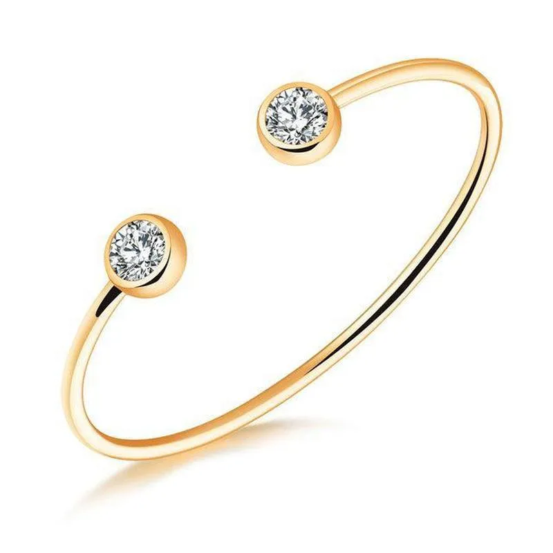 Streamlined Solitaire Bracelet