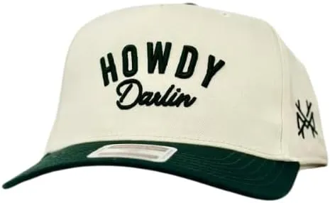 The Mad Hatter, Men & Womens Trucker Hat, Premium Adjustable Snapback for Everyday Wear, Howdy Darlin