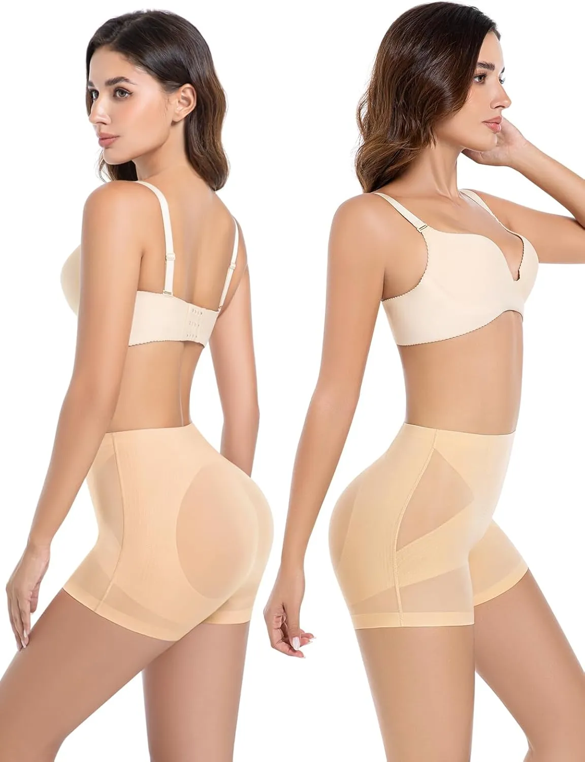 Tummy Control Shapewear for Women, Butt Lifting Shapewear Shorts Underwear Body Shaper for Under Dress Skirt Pants