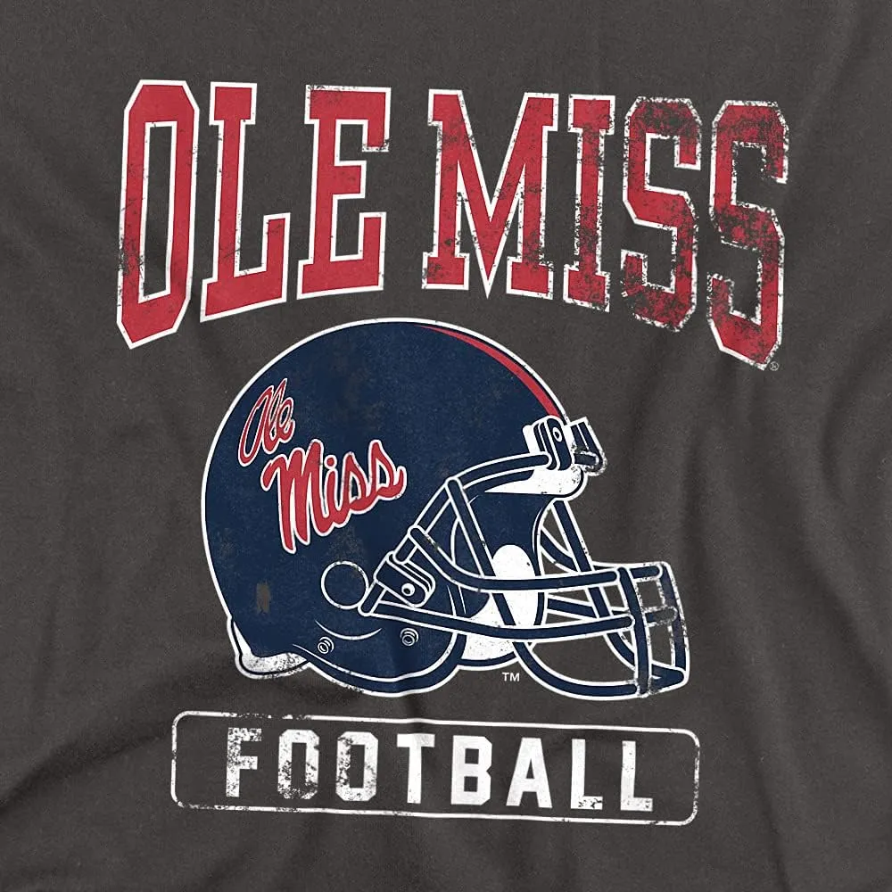 University of Mississippi Official Football Helmet Unisex Adult T Shirt