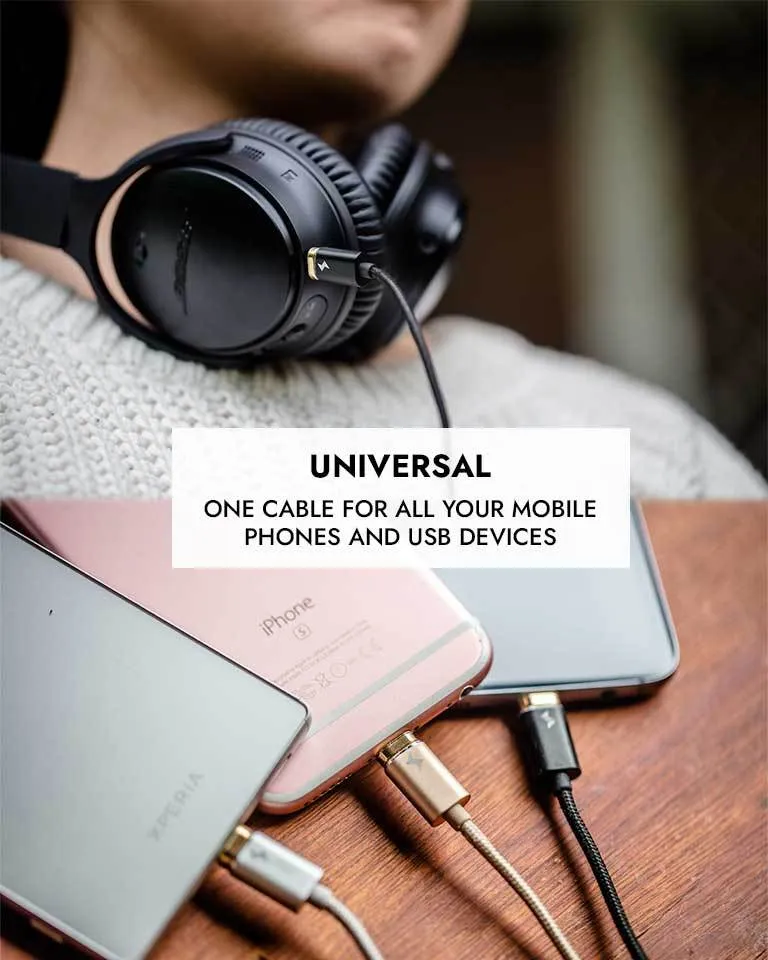 USB-A Cable Set Magnetic Charging Cable: X-Connect