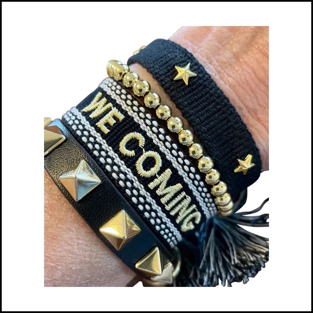 We Coming Team Tassel Bracelet