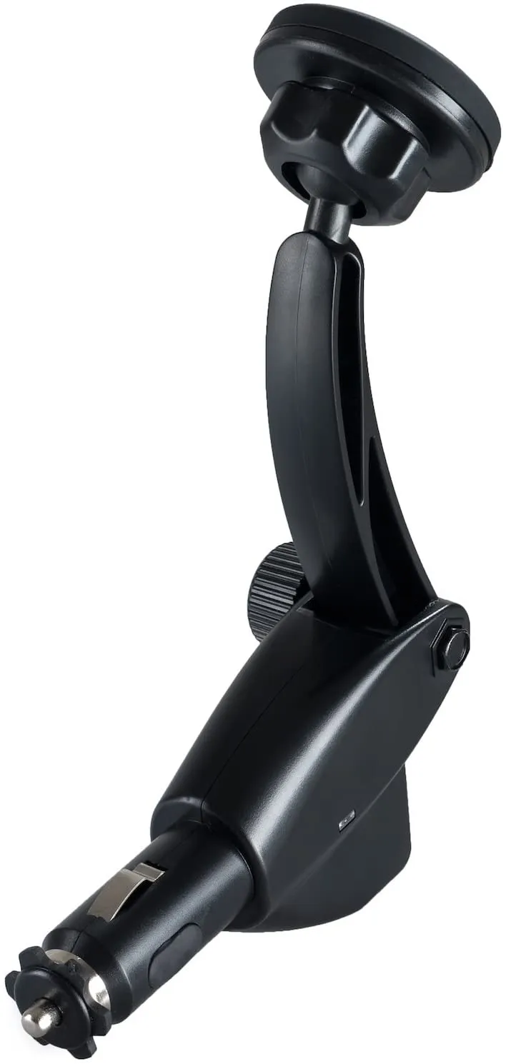 WixGear Car Mount Charger, Universal Magnetic Car Charger Socket Mount Holder, with Dual USB Charger