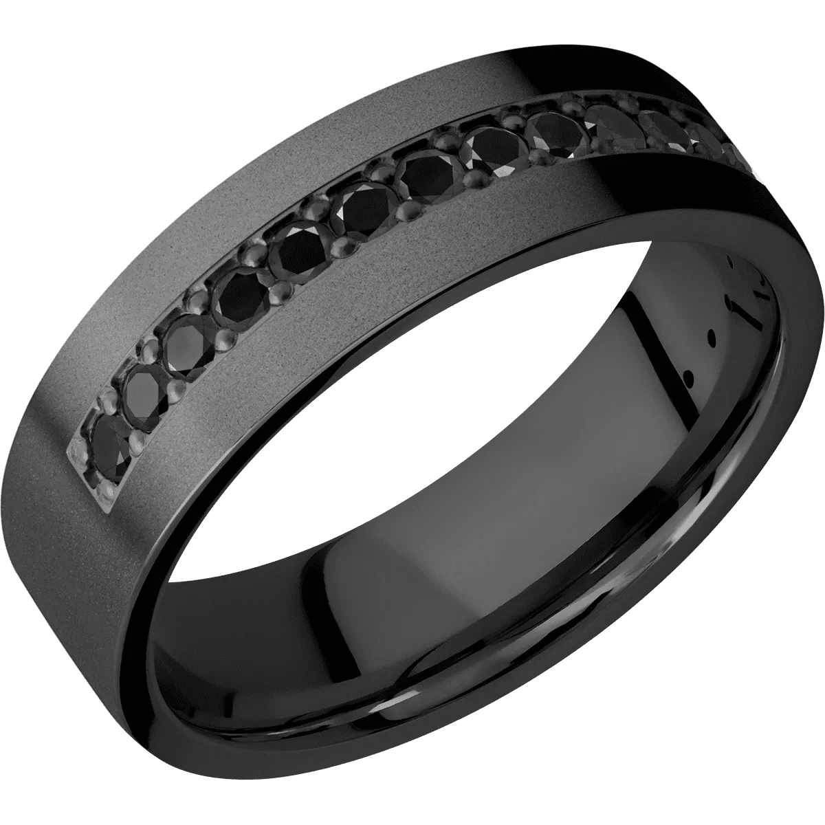 Zirconium with Bead Finish