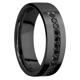 Zirconium with Bead Finish